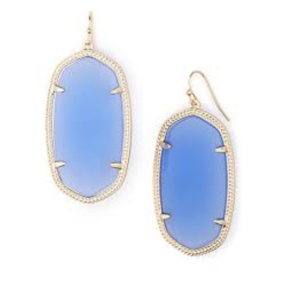 Kendra Scott Jewelry - Kendra Scott Danielle Blue Statement Earrings